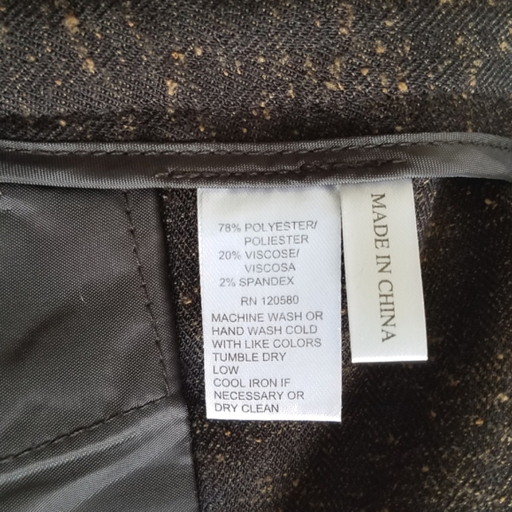 Atelier Luxe Tweed Wide Leg Pant - Picture 7 of 7